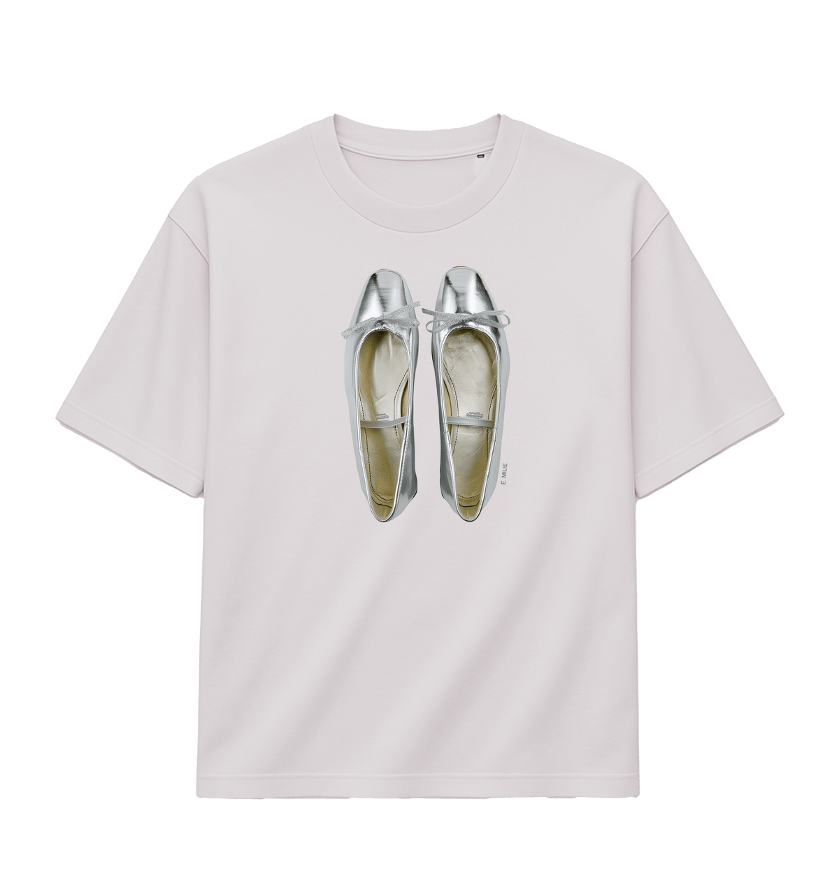 Cool Heather Grey Printed T-shirt Front