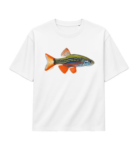 White Printed T-shirt Front