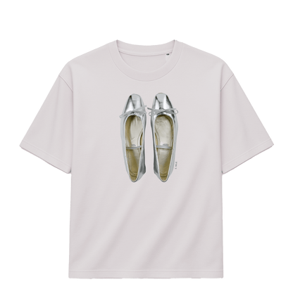 Cool Heather Grey Printed T-shirt Front