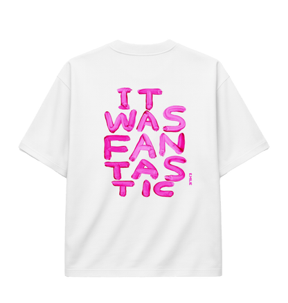 White Printed T-shirt Back