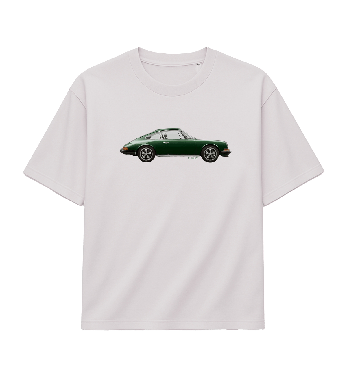 Cool Heather Grey Printed T-shirt Front