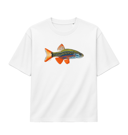 White Printed T-shirt Front