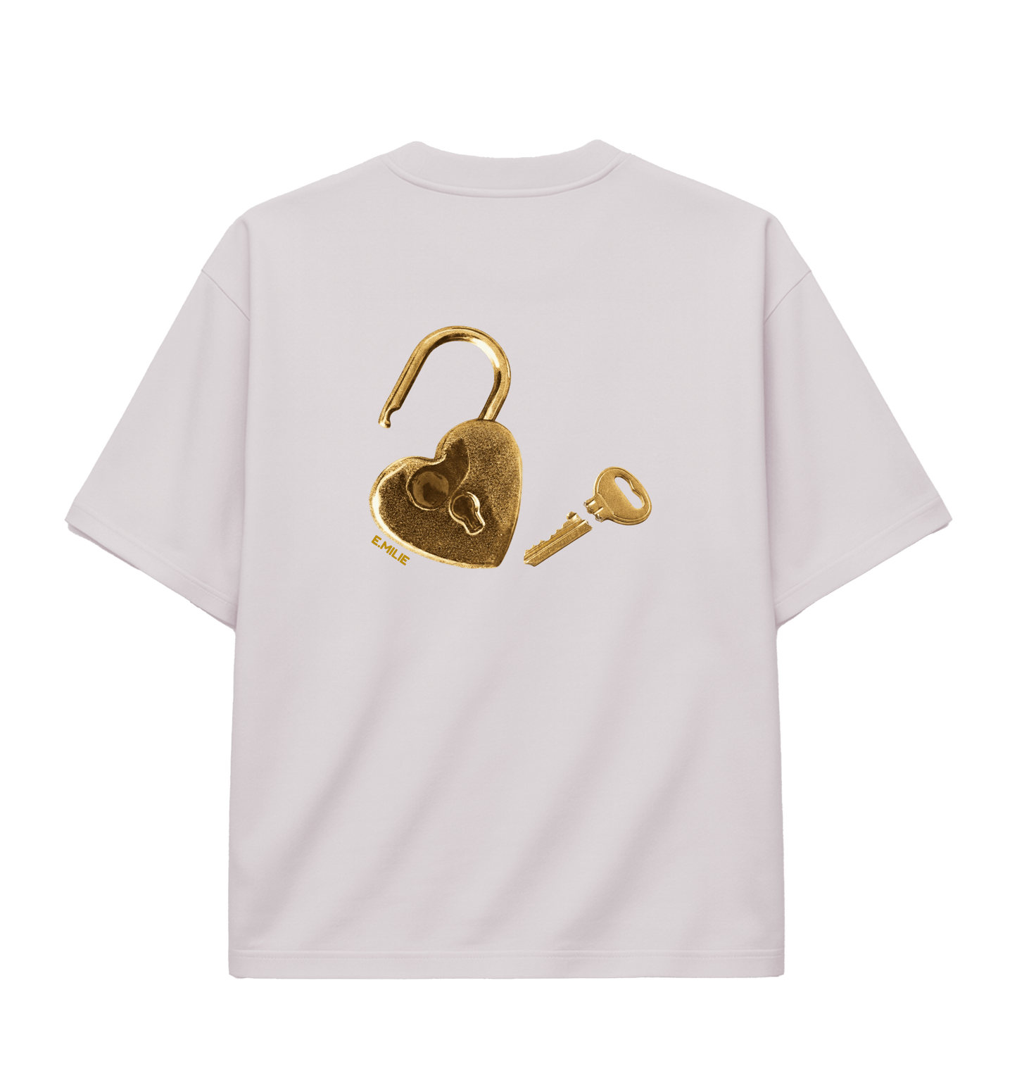 Cool Heather Grey Printed T-shirt Back