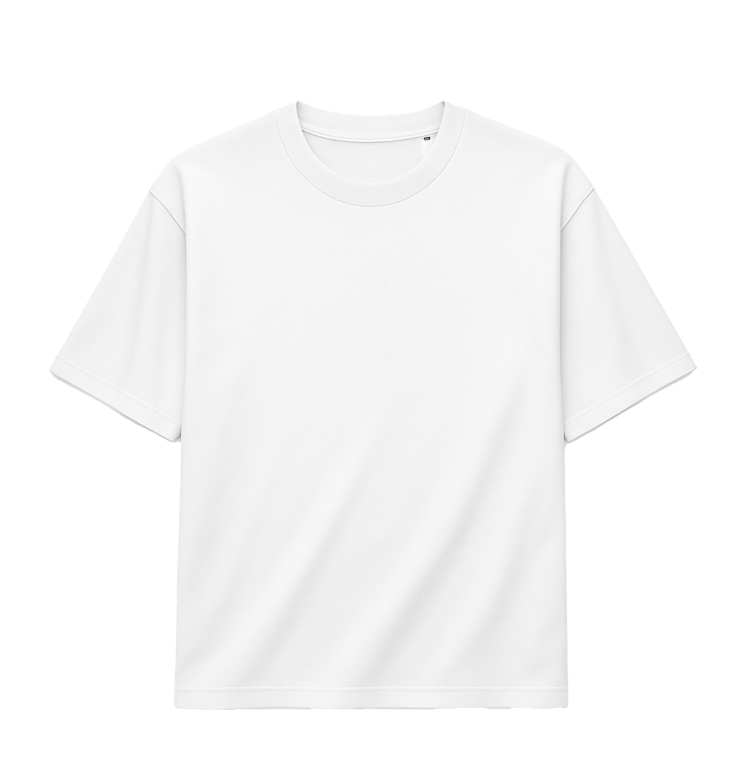 White Printed T-shirt Front